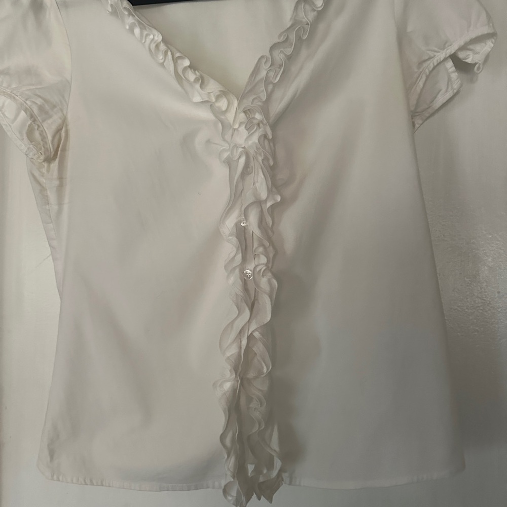 White Button-Up Shirt
